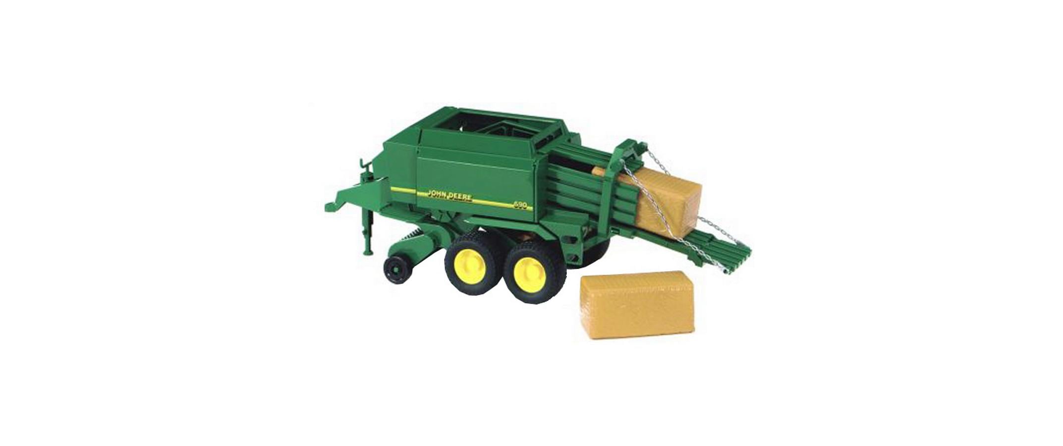 Landwirtschaftsfahrzeug John Deere GrossballenpresseSpielzeug-Ballenresse