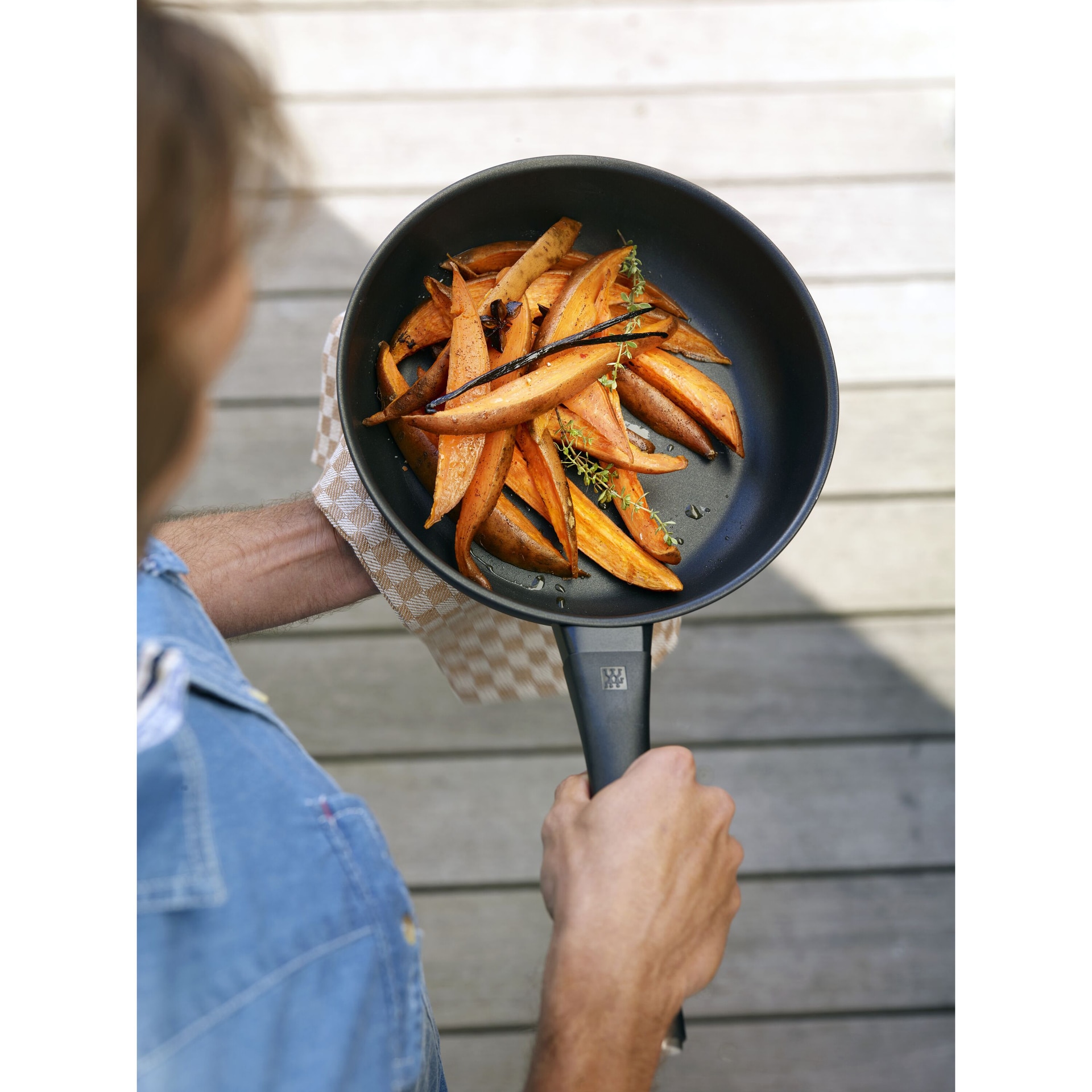 ZWILLING Bratpfanne MADURA PLUS 28 cm Aluminium schwarz