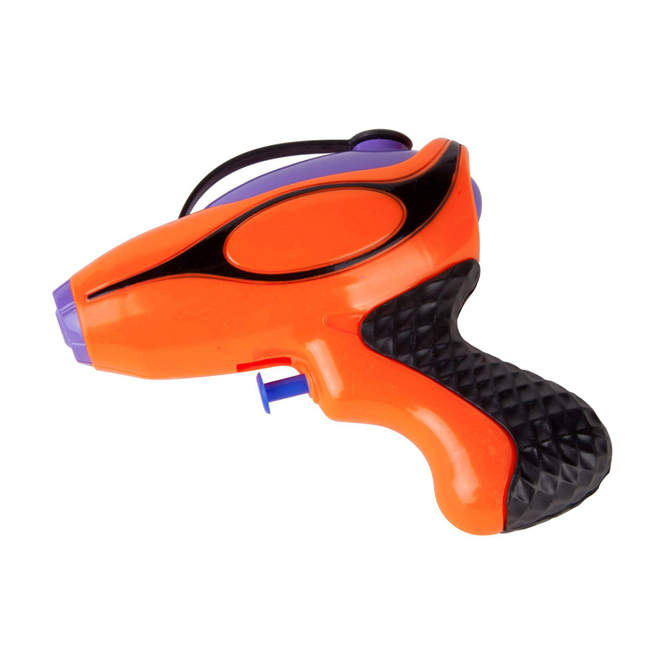 Wasserpistole - orange-lila - 1 Stück
