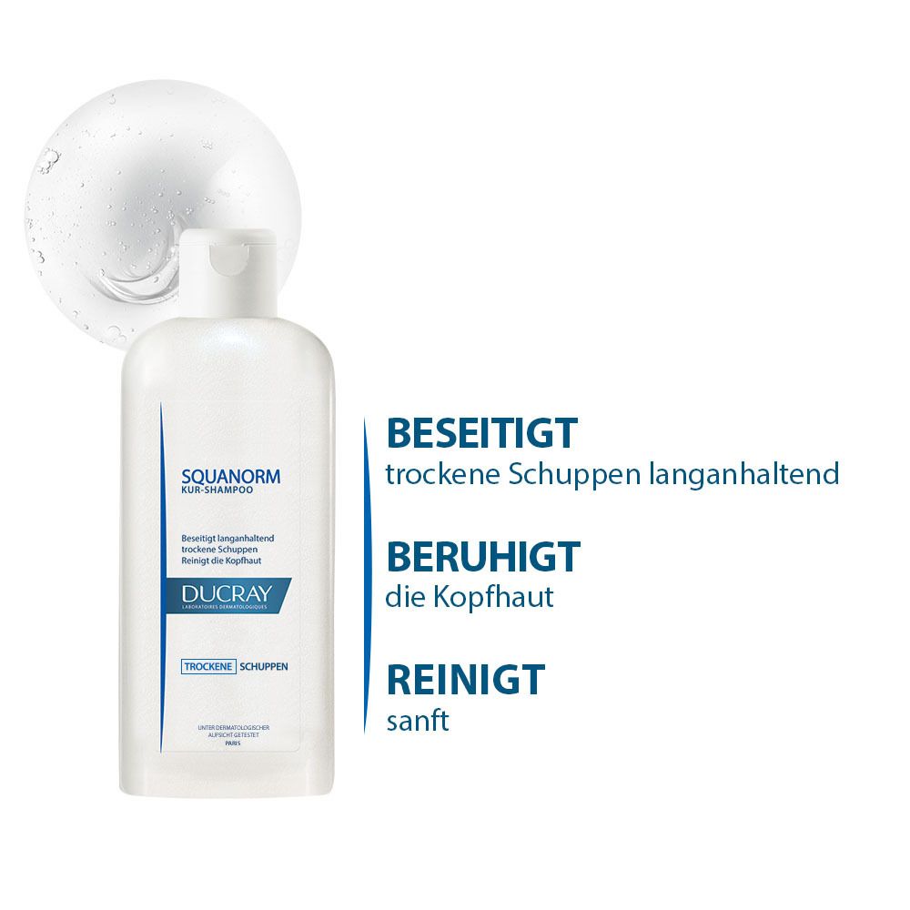 DUCRAY SQUANORM Anti-Schuppen Shampoo - Trockene Schuppen