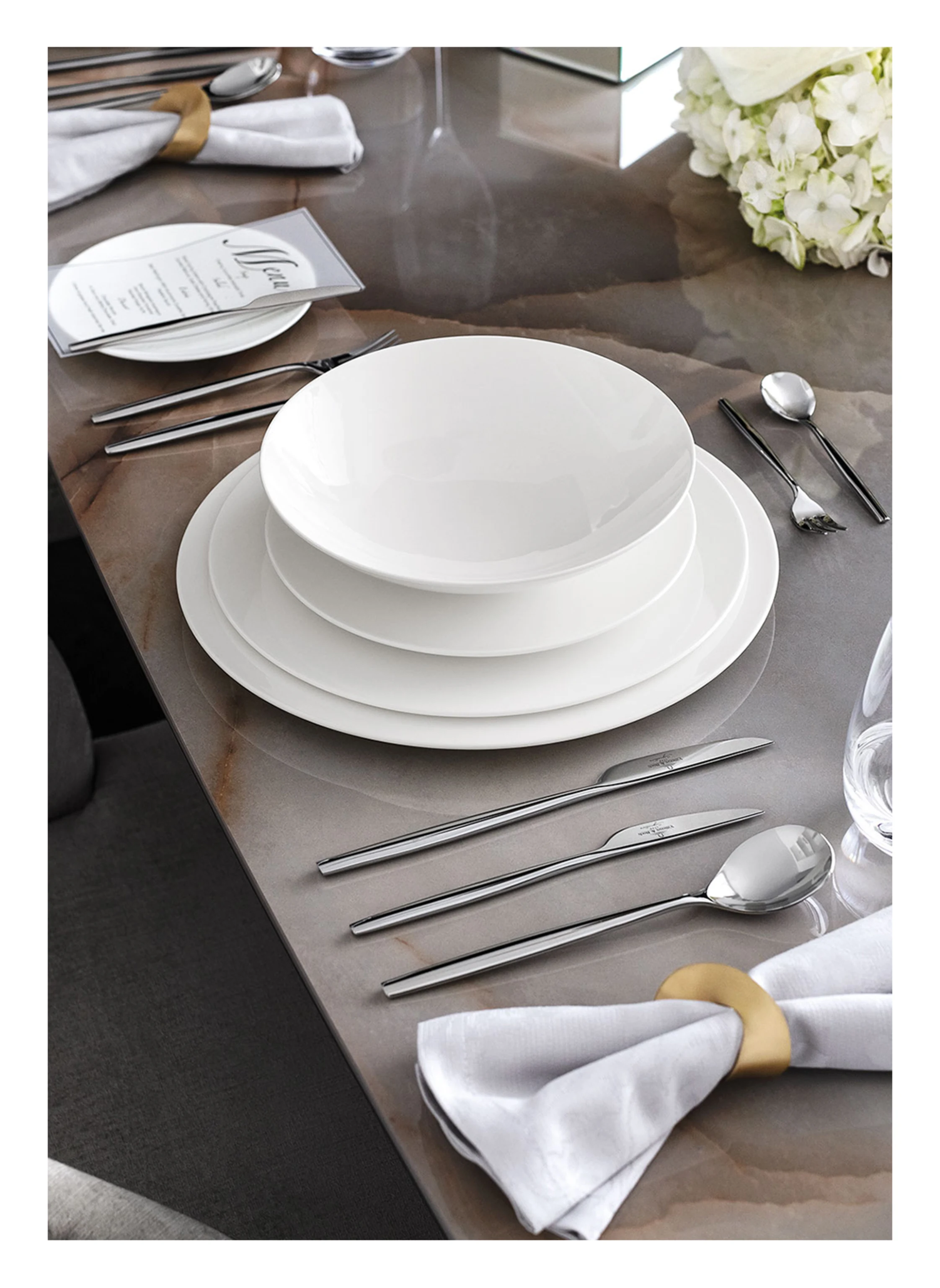Villeroy & Boch Suppenteller METROCHIC BLANC