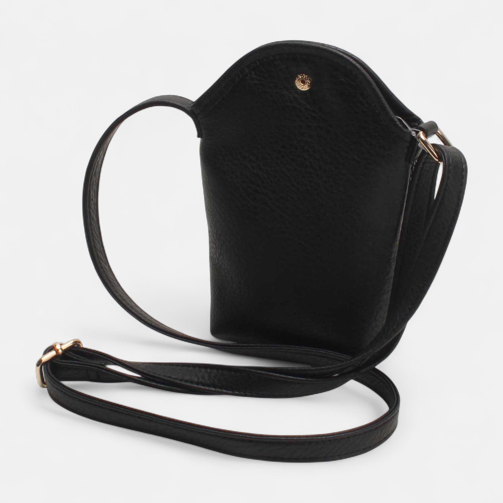 Pochette pour téléphone noir