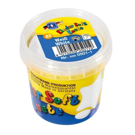 Feuchtmann Kinder Soft Knete weiß, 150 g
