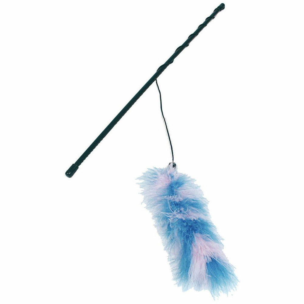 Canne à pêche pour chats canacats boa attrapes moi - l. 13 cm