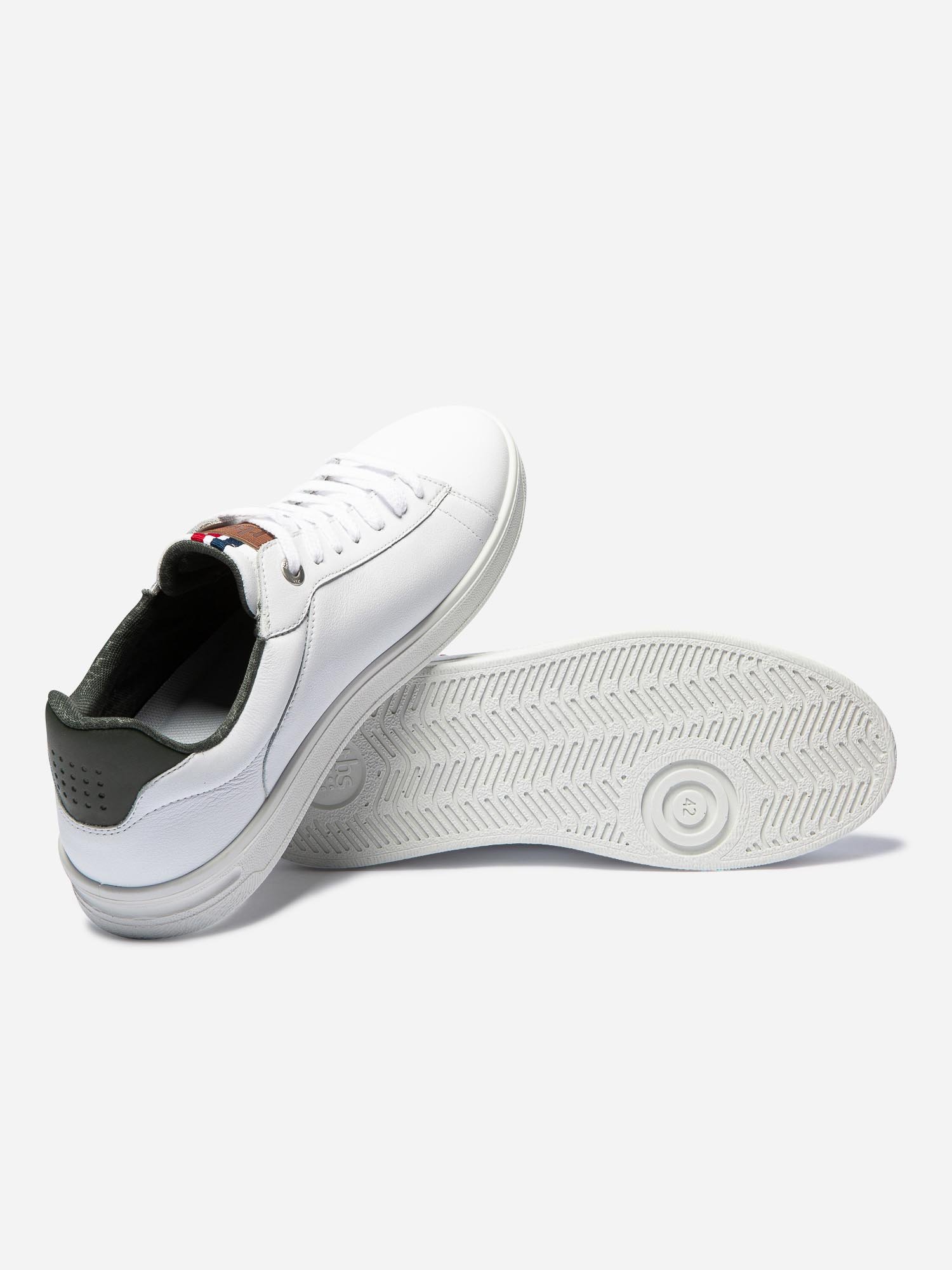 Baskets Homme Fabriquée En France Blanc