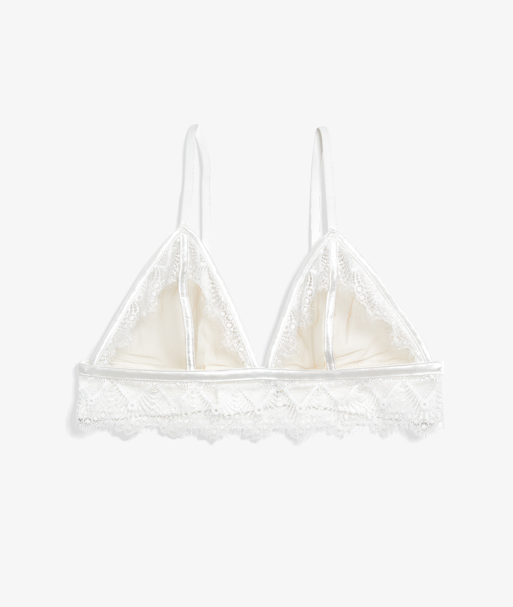 Triangle sans armatures en tulle