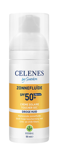Celenes by Sweden Herbal Sun Dry Touch Fluïde SPF50  Zonnecrème 50ML