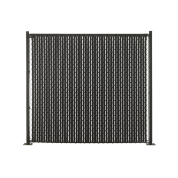Lamel Florida zwart 100 x 200 cm