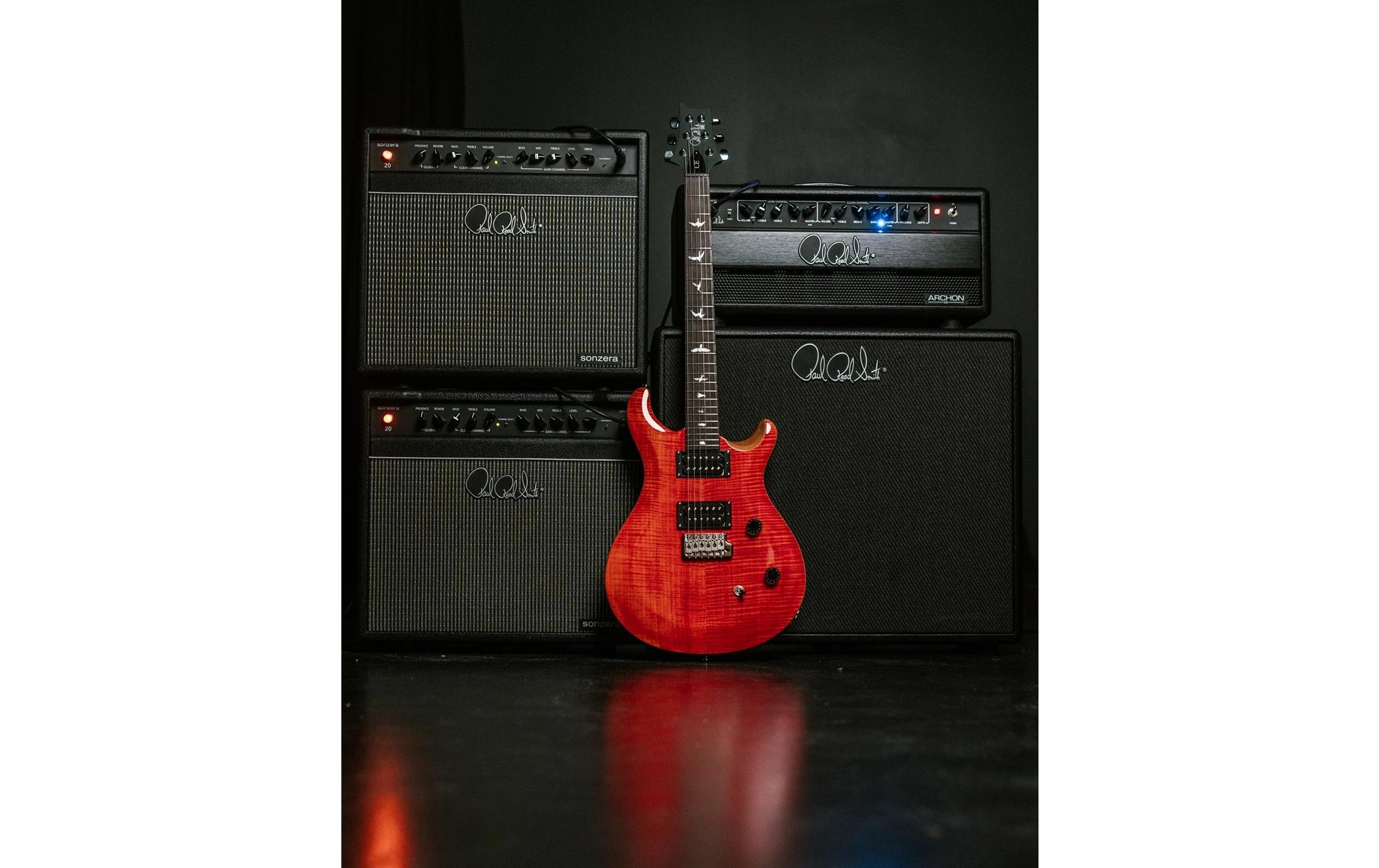 E-Gitarre SE CE 24 Blood Orange<br>Das süchtig machende Bolt-on-Gefühl