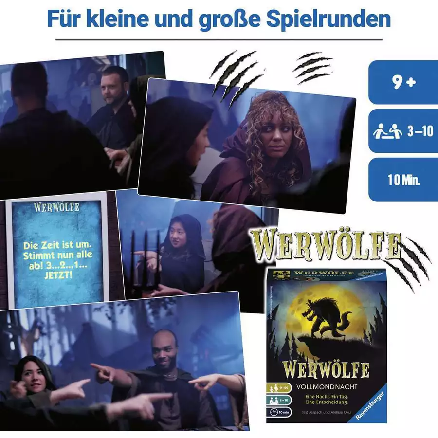 Ravensburger Werwölfe Vollmondnacht bunt