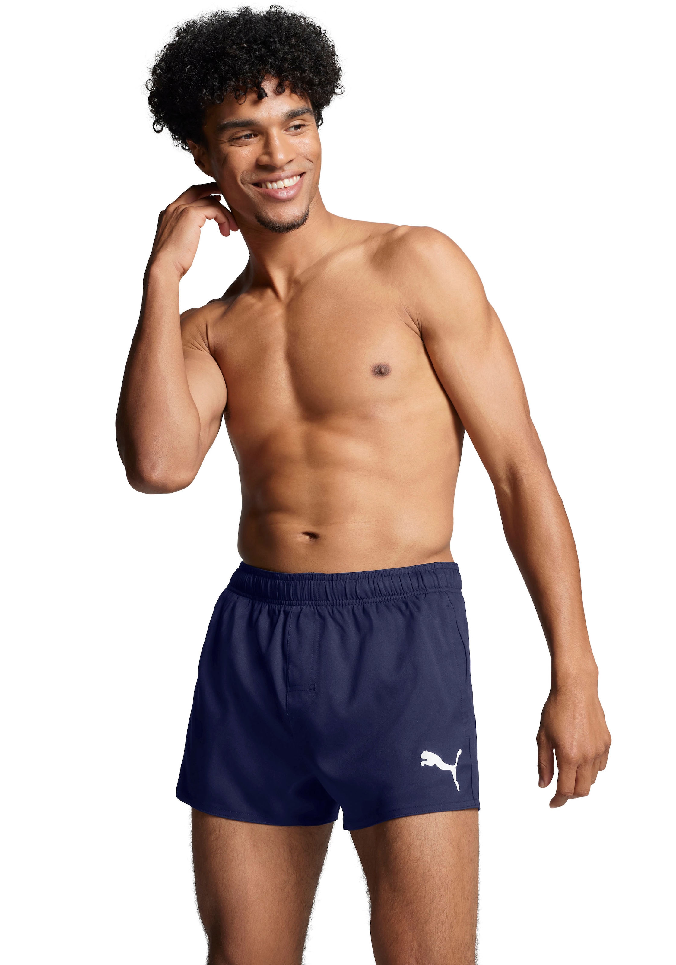 PUMA Badeshorts »PUMA SWIM MEN SHORT SHORTS 1P«, mit Seitentaschen