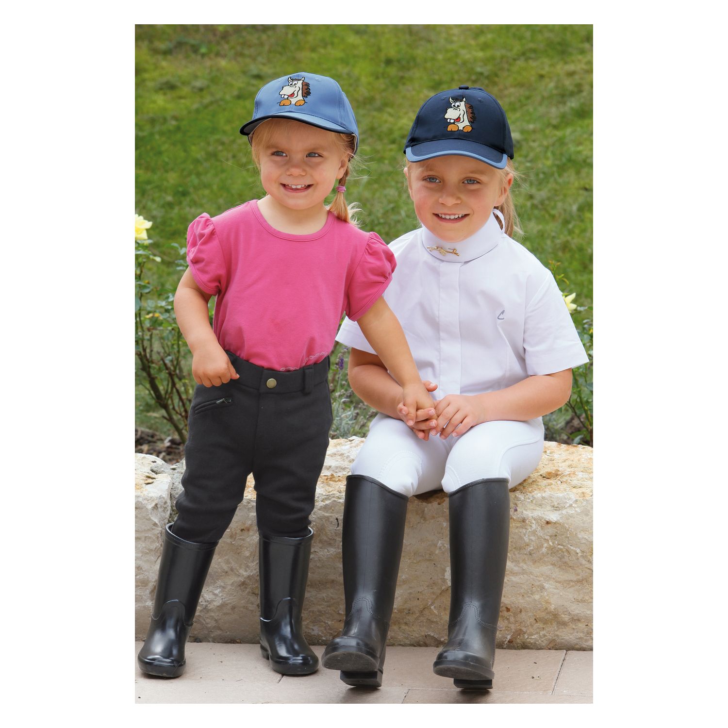 black forest Kinderreithose - weiß