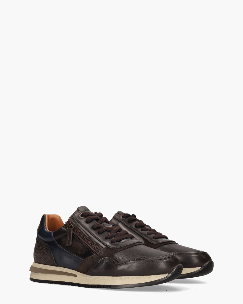Ambitious 13719 Bruin/Blauw Herensneakers
