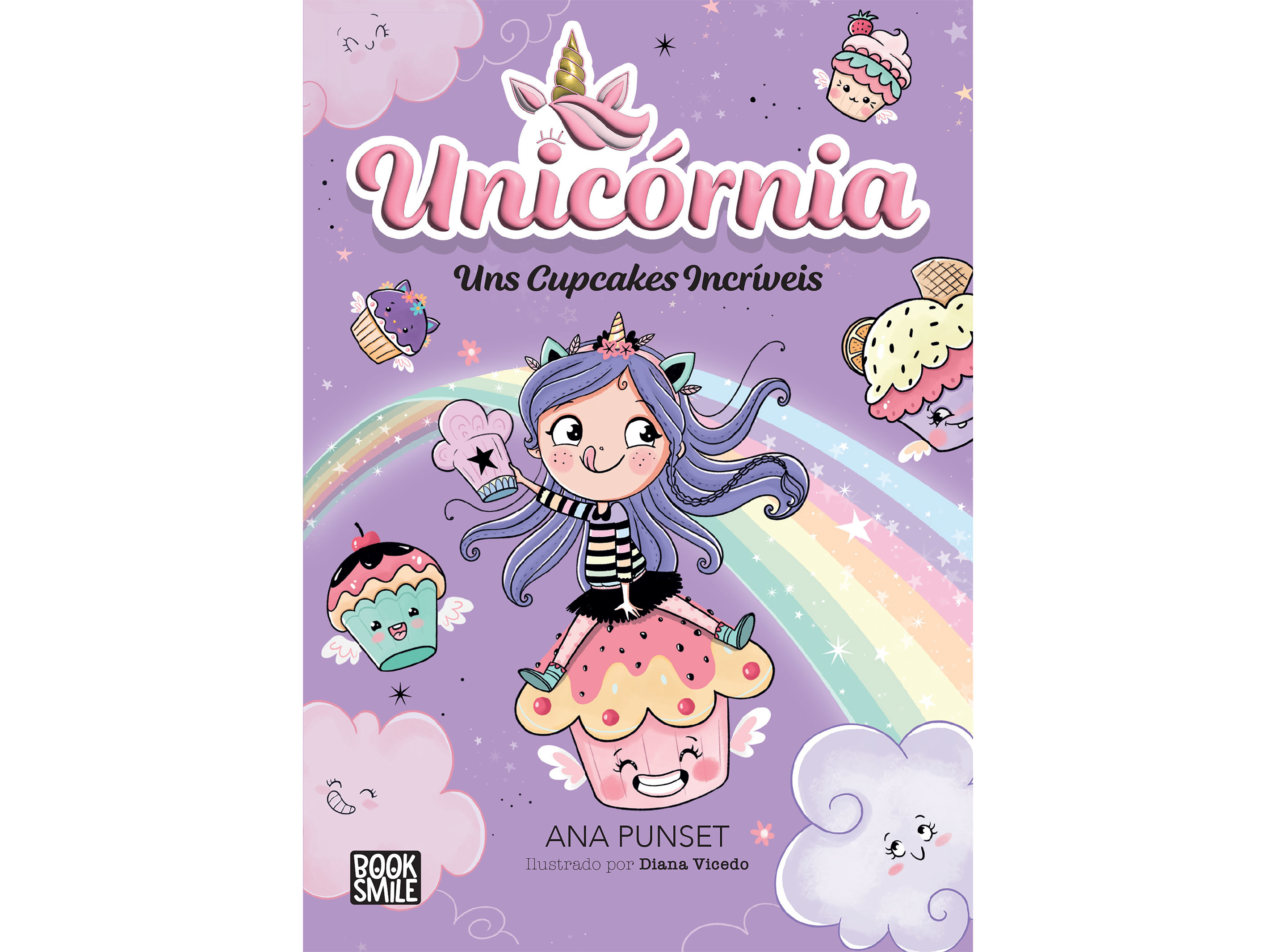 LIVRO UNICÓRNIA 4 - UNS CUPCAKES INCRÍVEIS DE ANA PUNSET