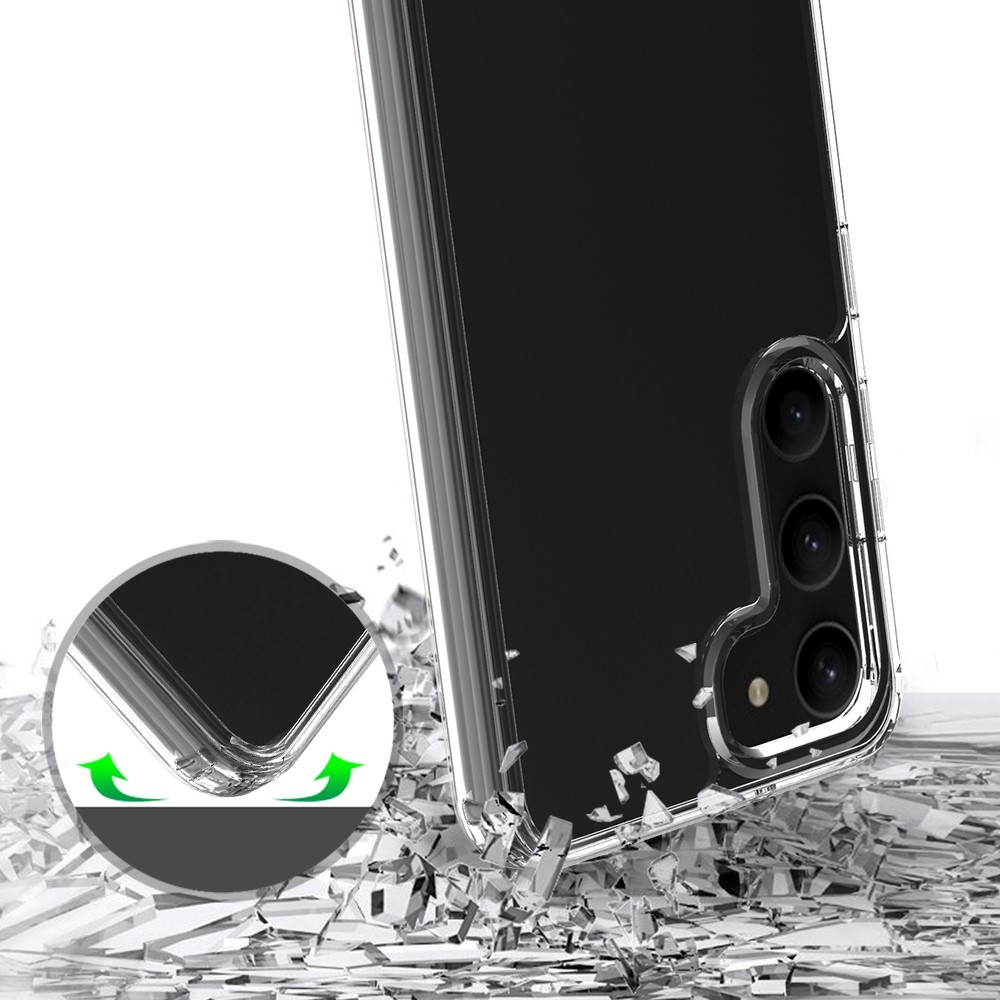 Samsung Galaxy S23 5G Hybrid Hülle TPU Bumper   Acryl Rückseite - Transparent
