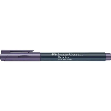 Faber-Castell Metallics Marker, Farbe date with violet