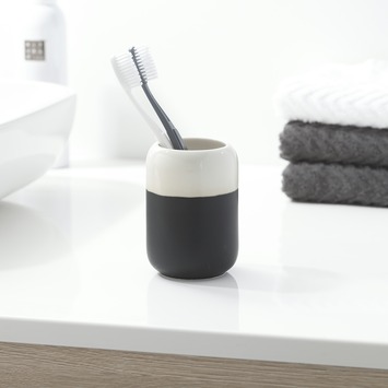 Sealskin Beker Sphere porcelein zwart