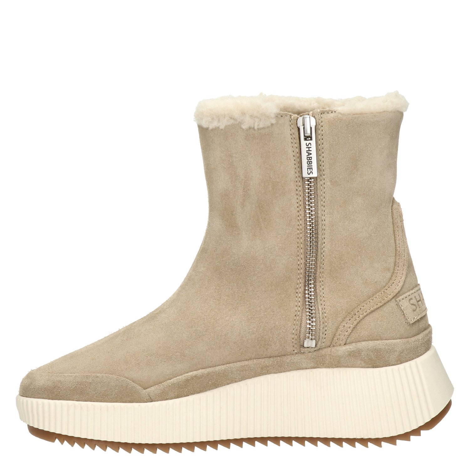 Shabbies Amsterdam Chavi dames boot Shabbies Amsterdam Beige