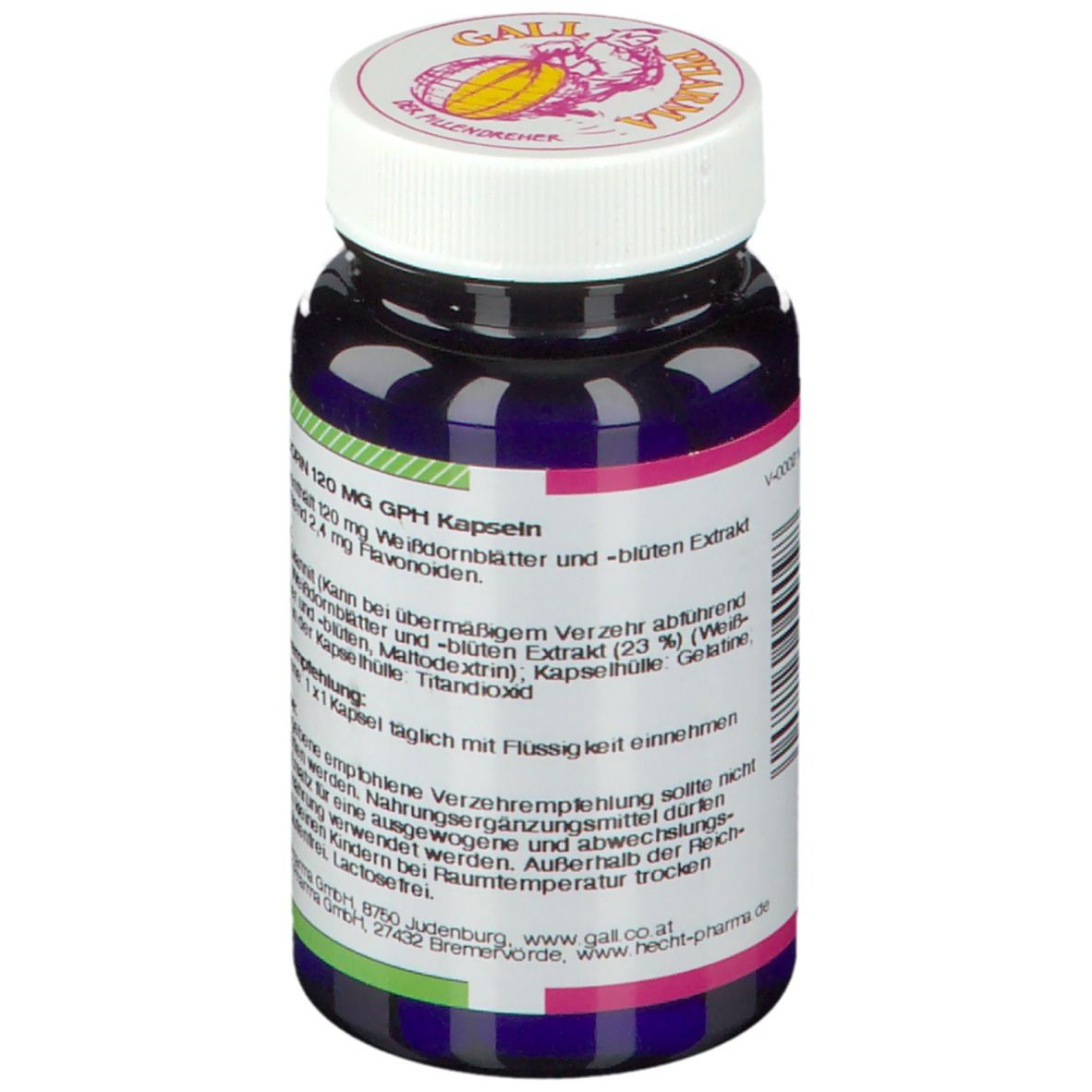 GALL PHARMA Weißdorn 120 mg