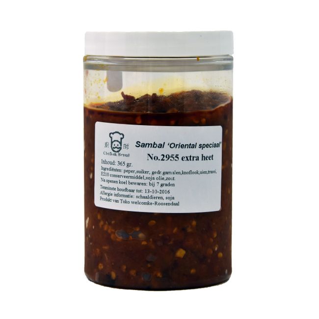 Chef Kok Sambal Oriental Special (extra heet) 300g