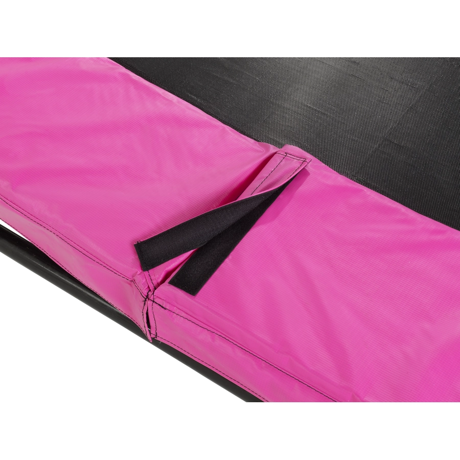 EXIT Trampolin Silhouette Rechteckig 244x366 cm - rosa