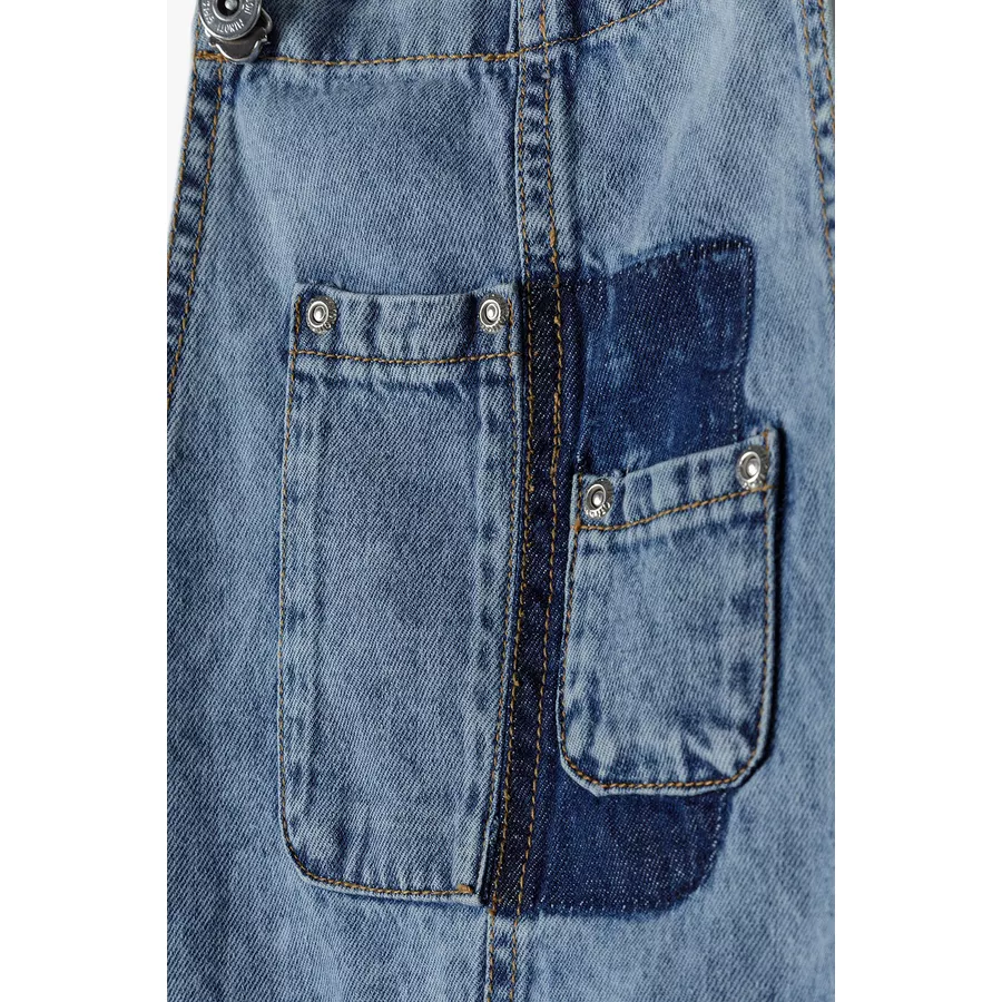 MINOTI Jeanslatzhose Denim-Blau