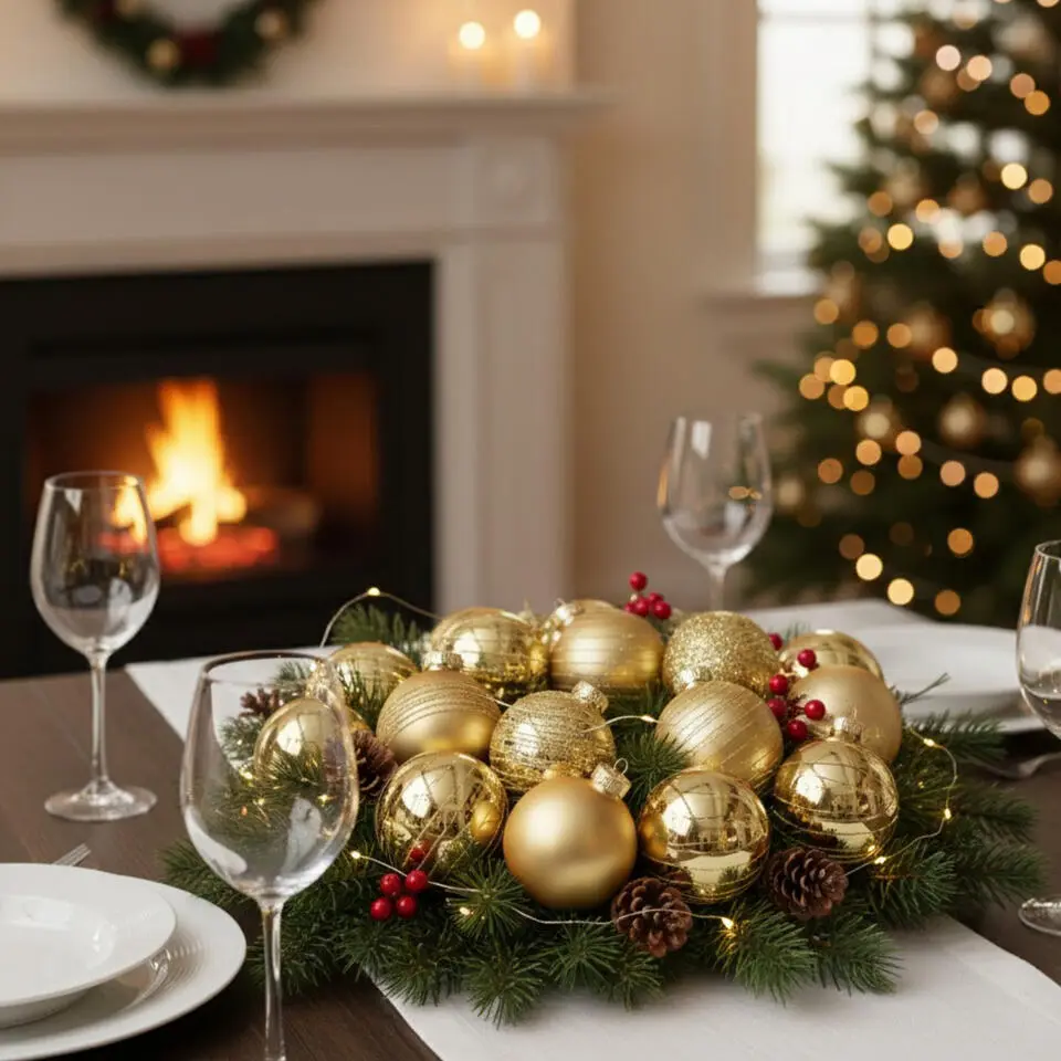 Othmar Decorations Luxe kerstballen - 12x - goud - 7,5 cm - glas