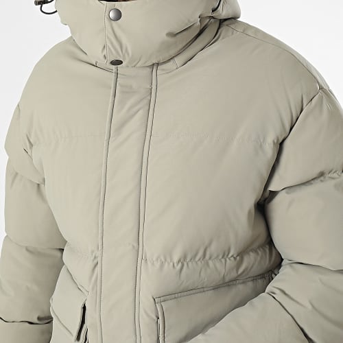 Doudoune Capuche Beige