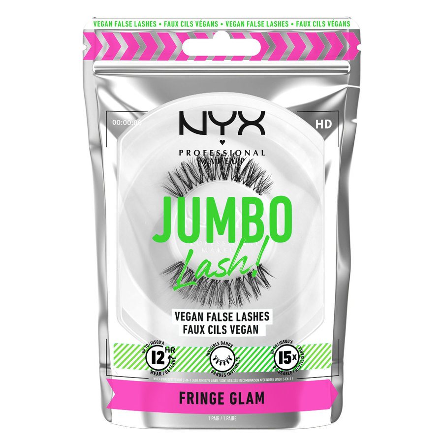 NYX Professional Makeup Jumbo Lash! Vegan False Lashes 04 Fringe Glam