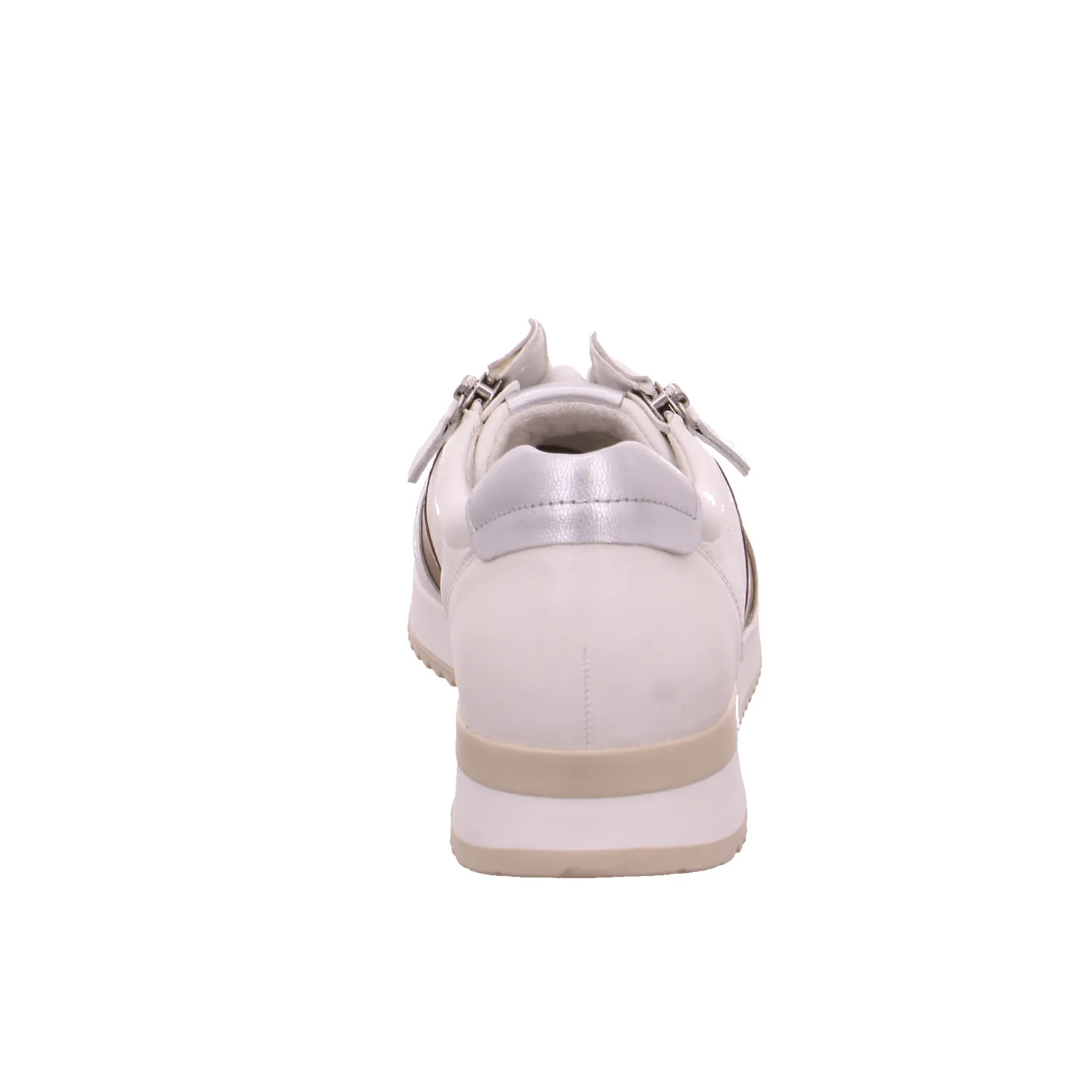 GABOR Sneaker Offwhite Leder  mit Wechselfussbett