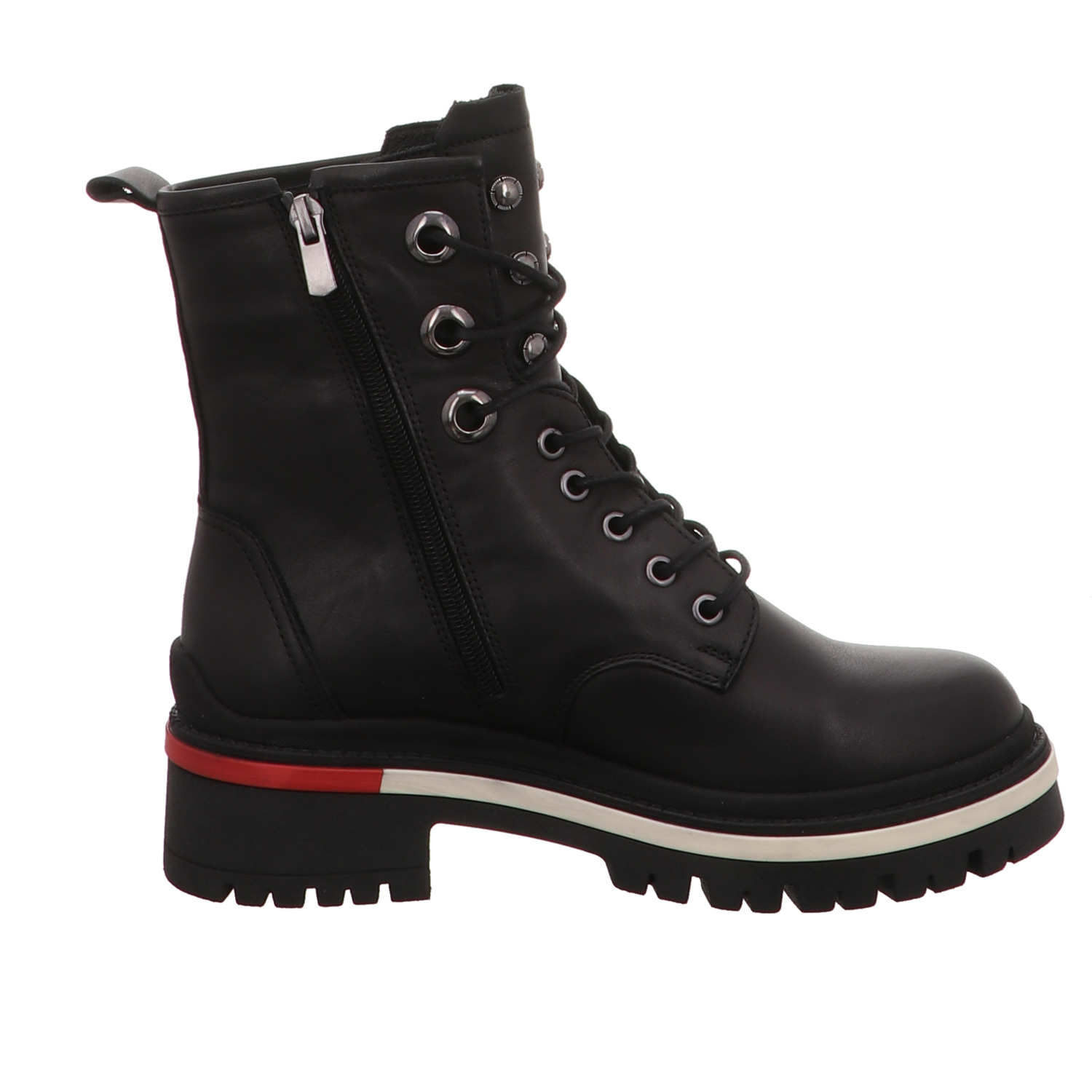 2 GO Shoes Schnürstiefel schwarz
