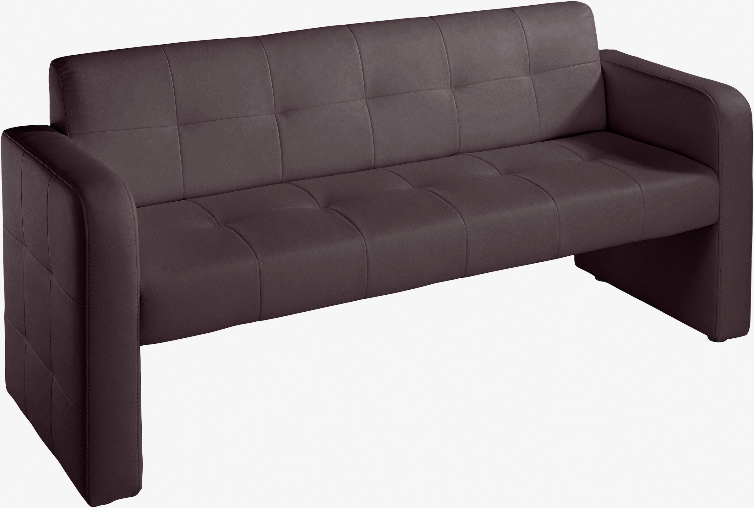 exxpo - sofa fashion Sitzbank »Barista Küchensofa, kompakte Stellmasse, Sitzhöhe 49cm« mit Rückenlehne