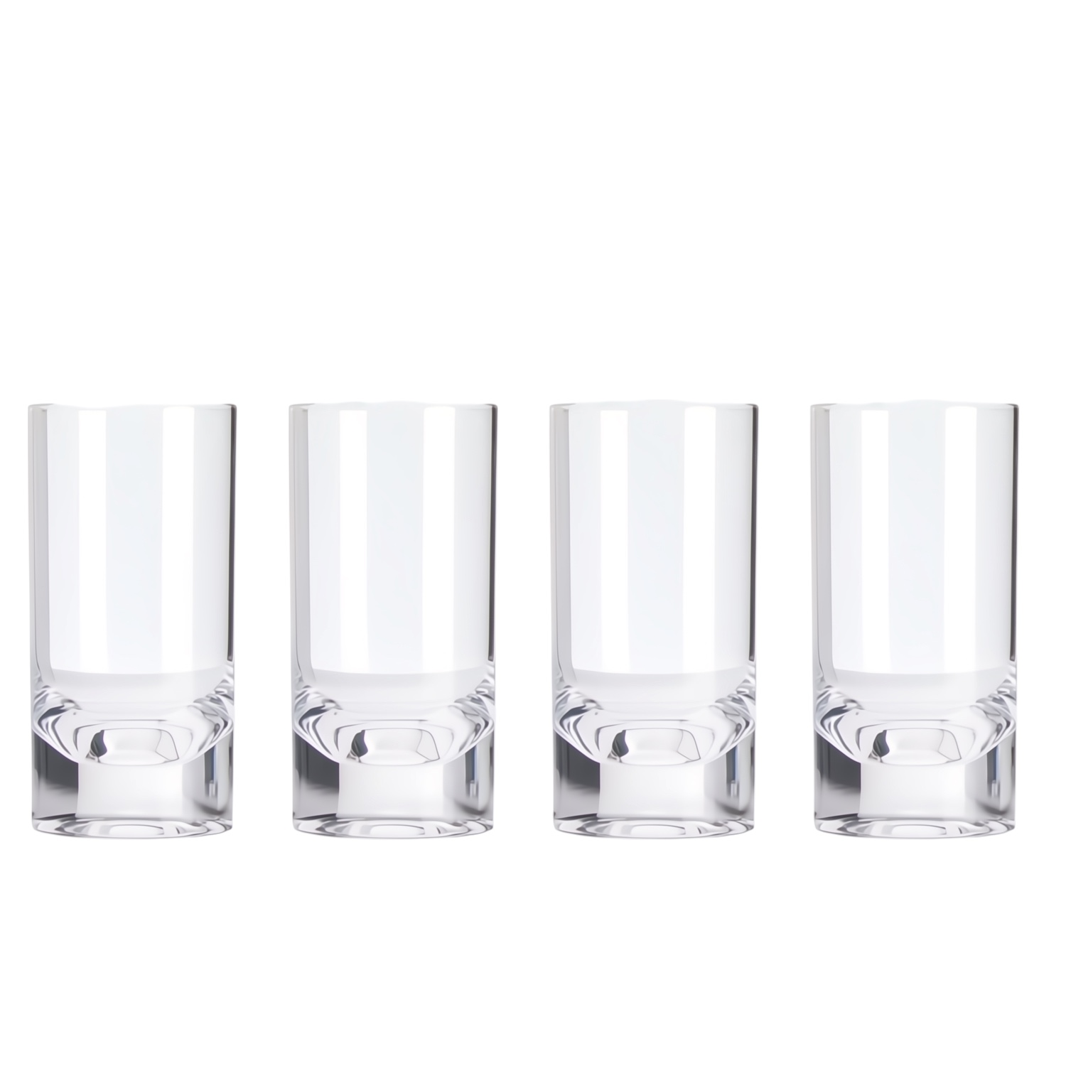 Flamefield longdrinkglas Clear Slim Jim (set van 4)