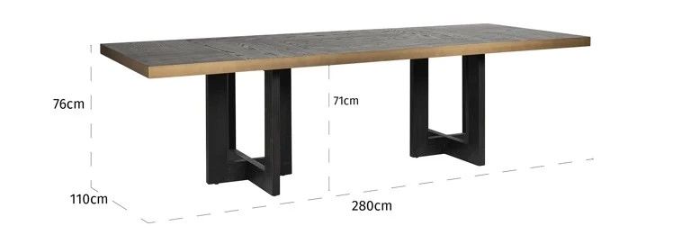 Eetkamertafel Cambon