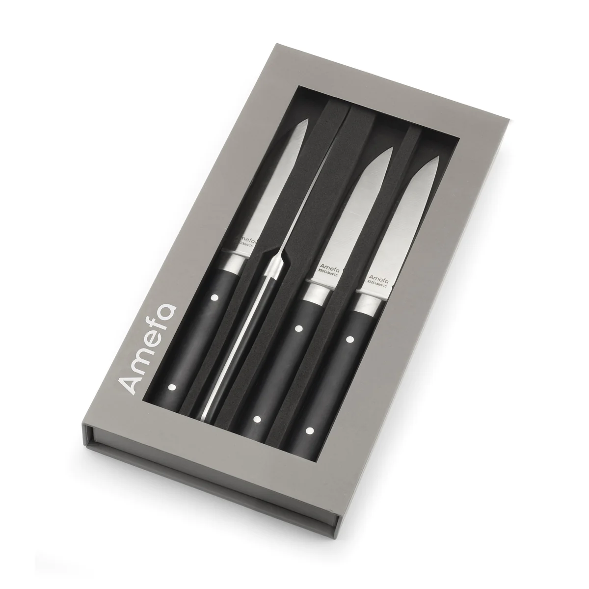 Fusion - Coffret 4 couteaux steak Amefa
