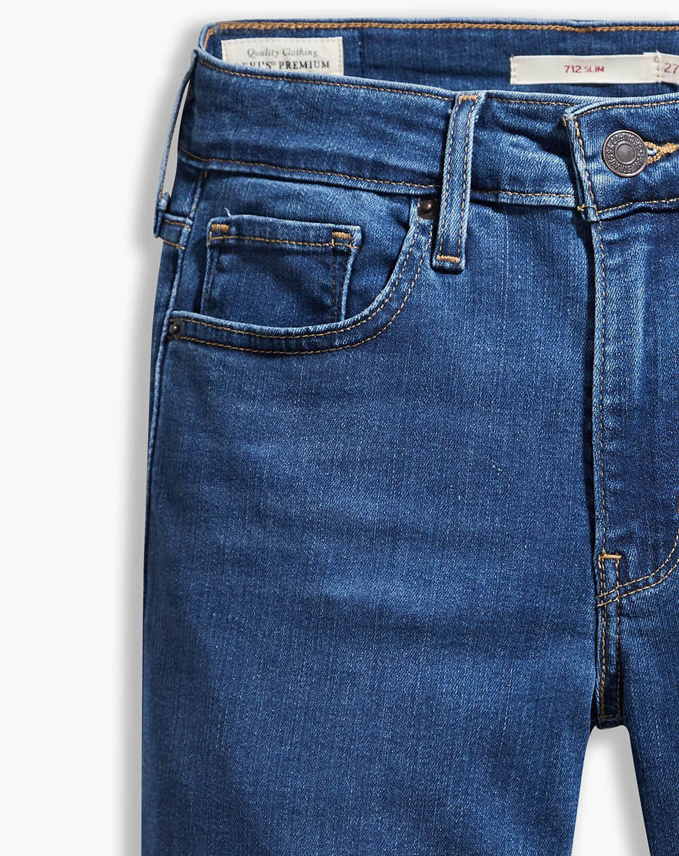 Levi's® Jean 712 Slim Bogota Heat bleu