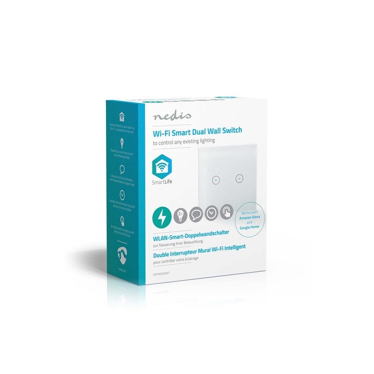 WiFi-smart lysbryter | Dobbel