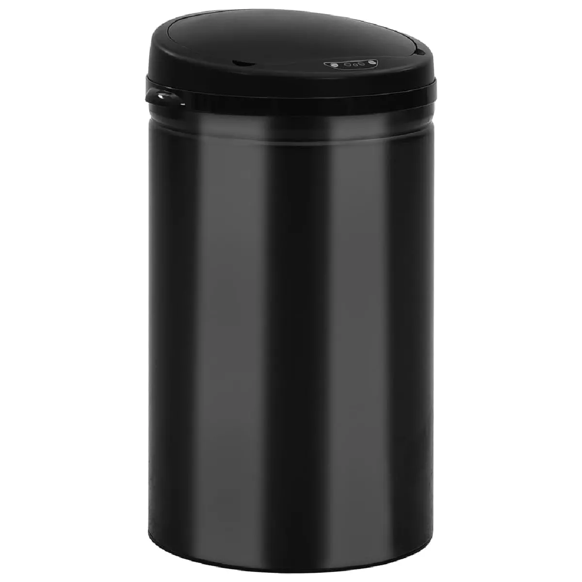 vidaXL Poubelle à capteur - 40L - Noir