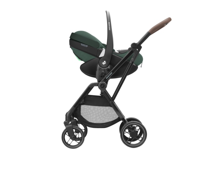 Pebble 360 Pro 0 - 15 M  40 - 87 cm  0 - 13 kg    Innovative SlideTech®-Technologie |    Flache Liegeposition |    Easy-in-Gurt |    G-CELL Seitenaufprallschutz |    FlexiSpin-Drehung mit nur einer Hand |