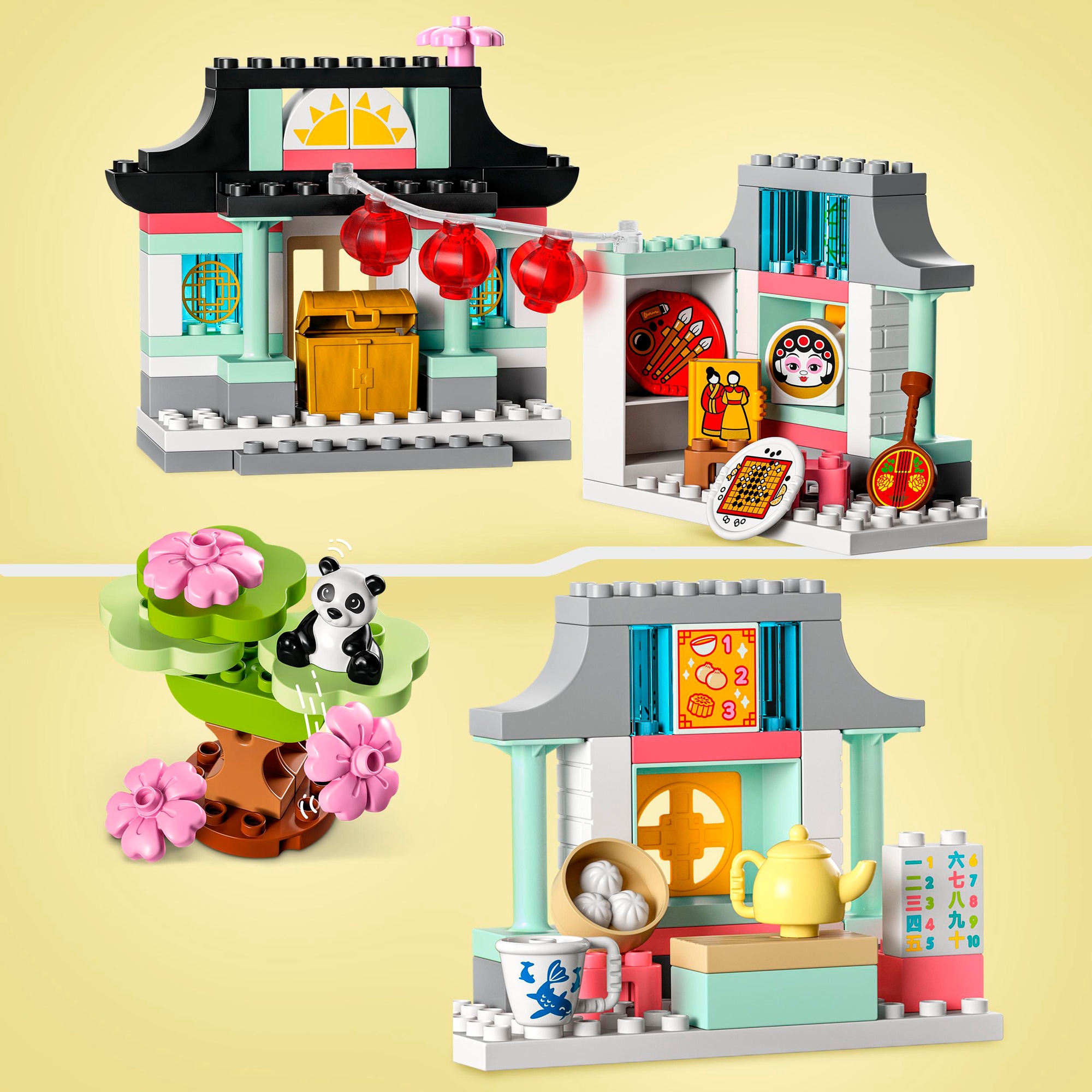 LEGO Konstruktionsspielzeug DUPLO Lerne etwas über die chinesische Kultur