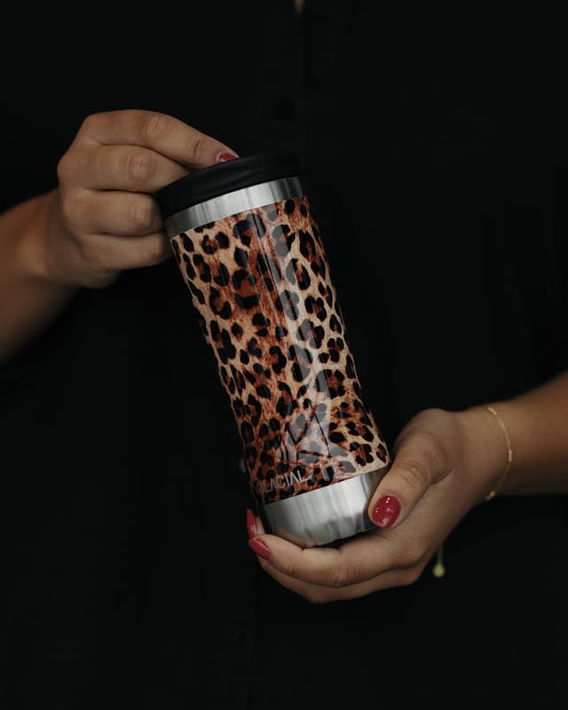Glacial kaffetumbler GL2128000217 (wild leopard)