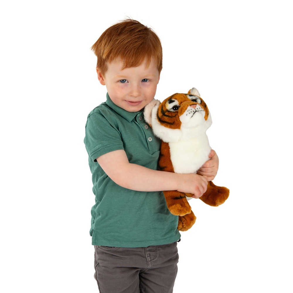 35 cm großer, stehender Arlo der Tiger, Plüschtier