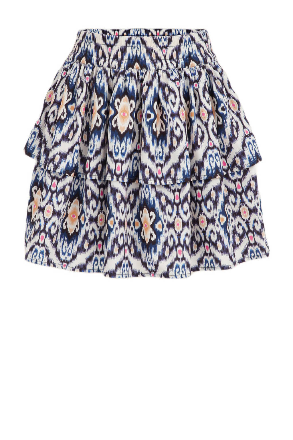 WE Fashion strokenrok blauw