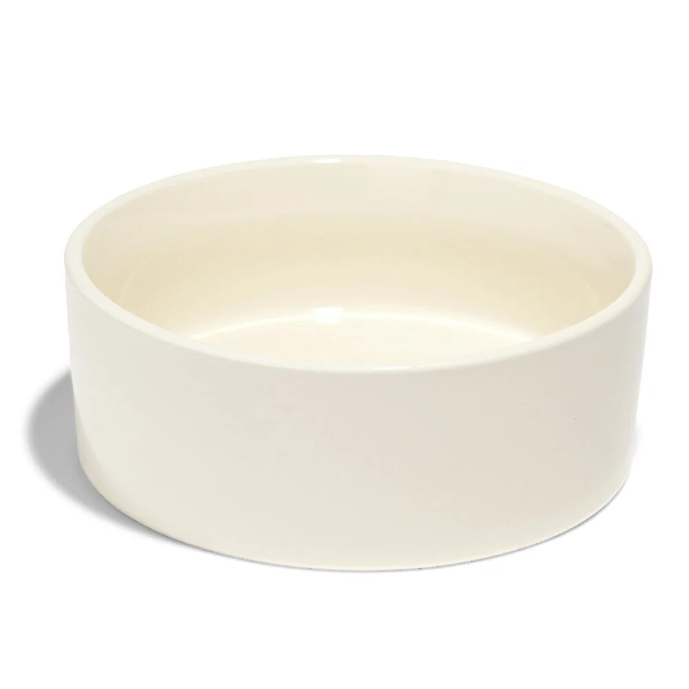 Gamelle ronde pour chien céramique vert Ø18xH.6cm - 800 ml