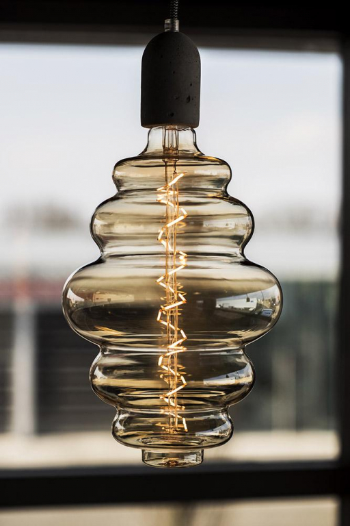 Flinders Big Benny LED Filament lichtbron E27 3W 2000K goud dimbaar