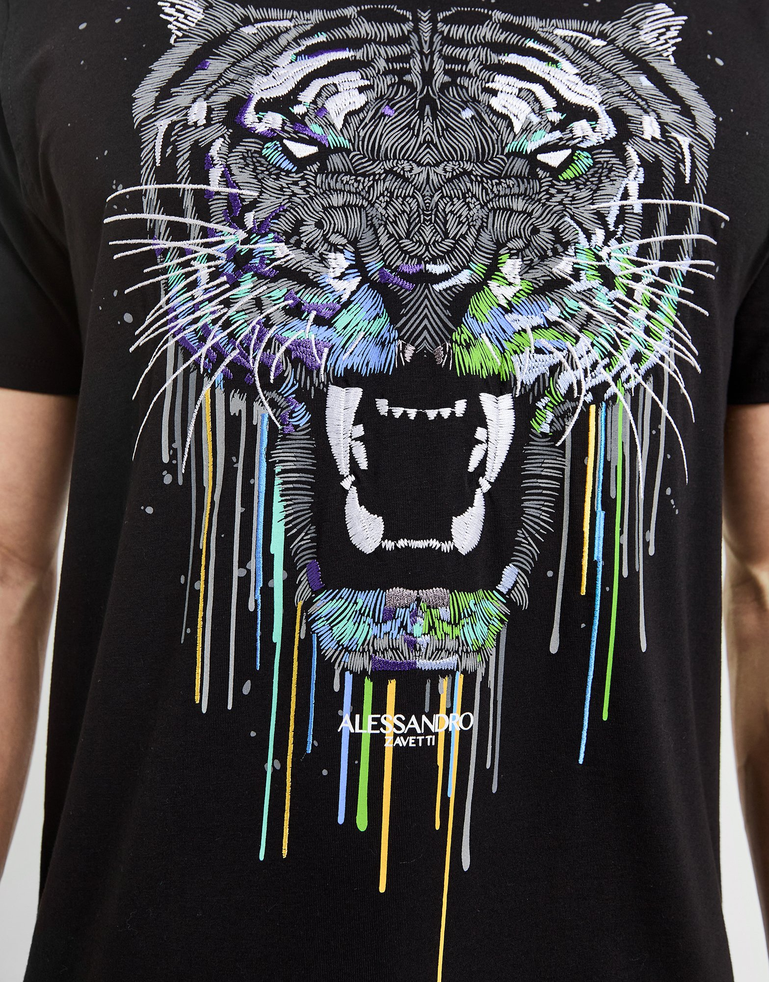 Alessandro Zavetti T-shirt Growler Imprimé Homme