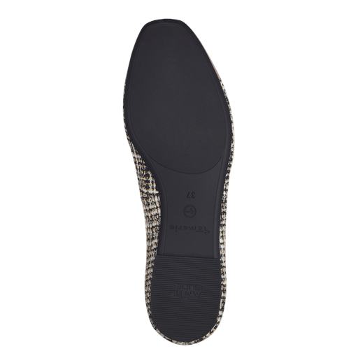 Tamaris Bouclé Ballerinasko, Black, 41