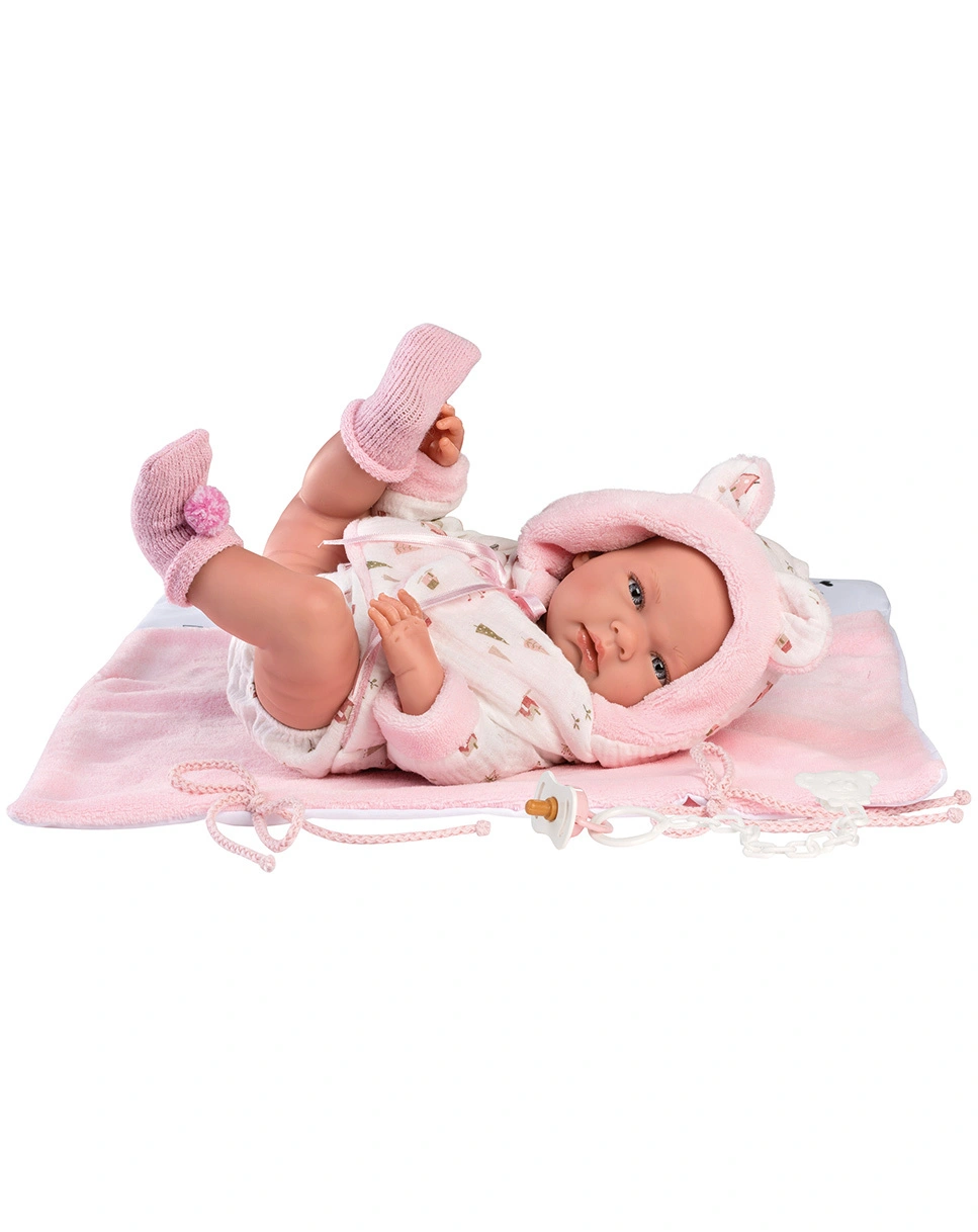 Badepuppe NICA (40cm) in rosa
