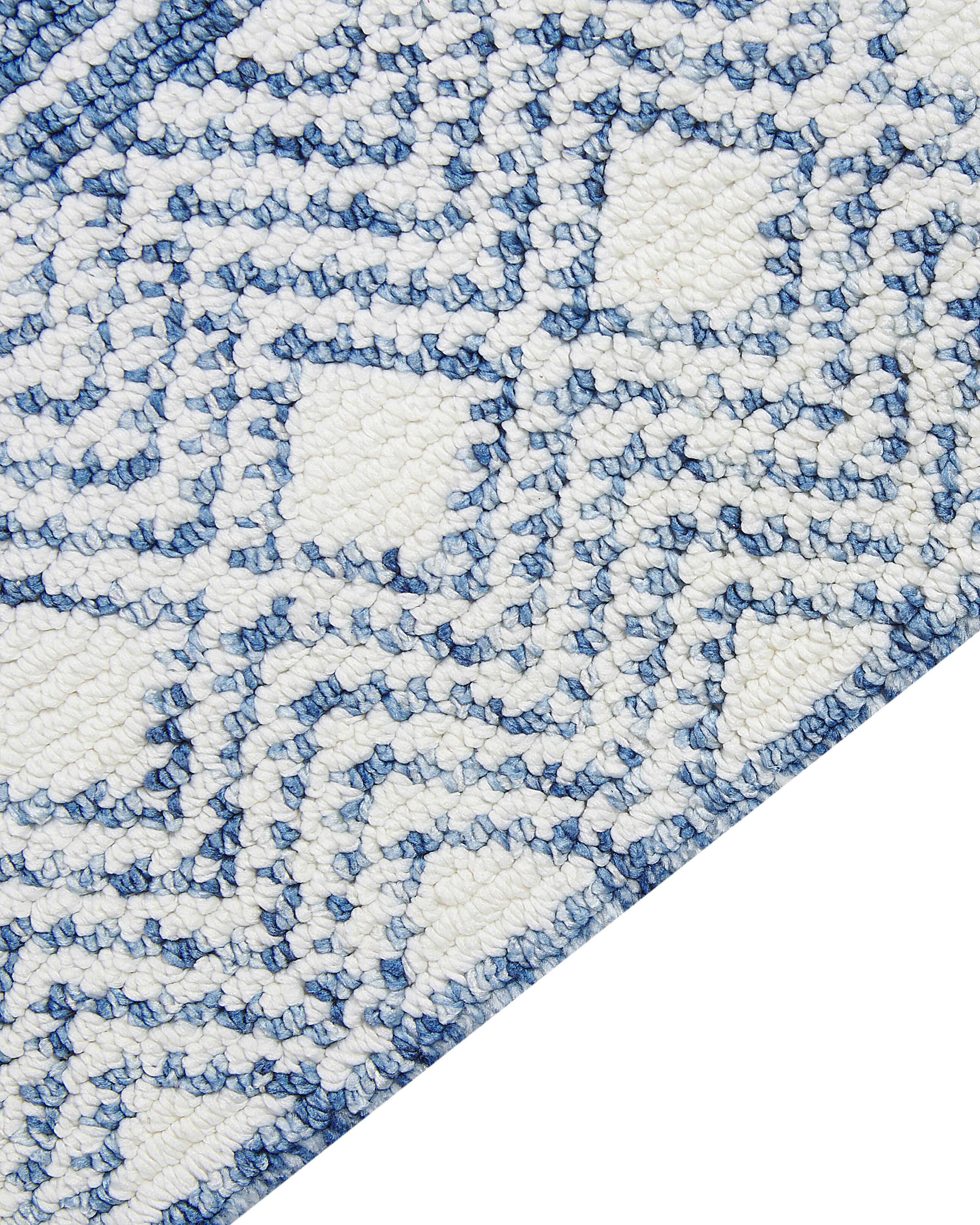 Vloerkleed KAWAS Blauw 160 x 230 cm