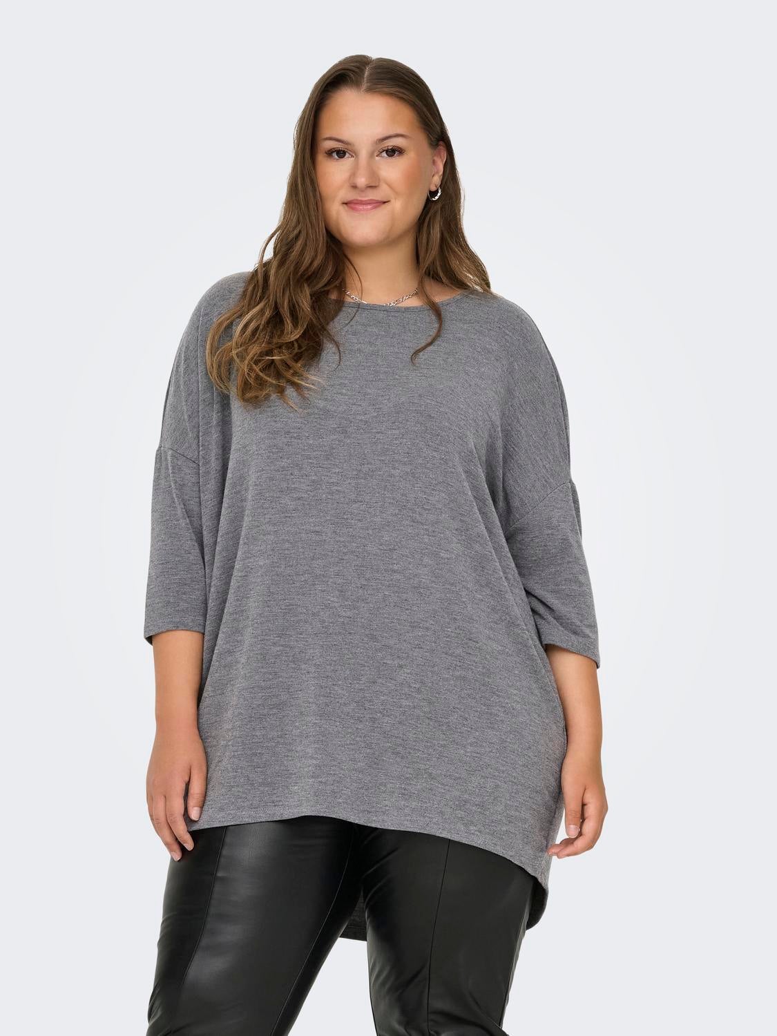 CARLAMOUR Top Dark Grey Melange